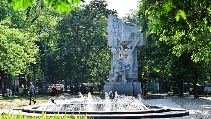 Public sculptural works add vitality to the Hanoi landscape