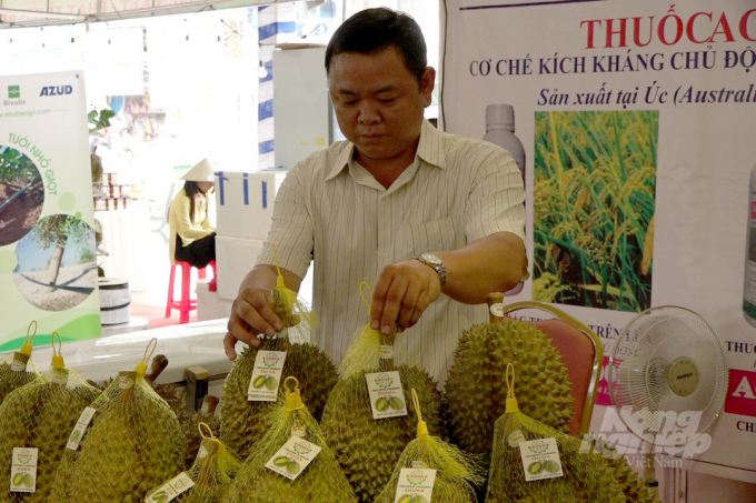 Standardized quality so Vietnamese durian can compete