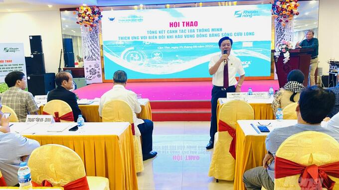 smart rice farming program is expanded in the Mekong Delta
