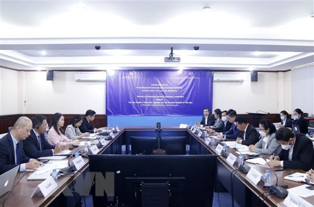 Vietnam, Laos enhance cooperation in economic diplomacy