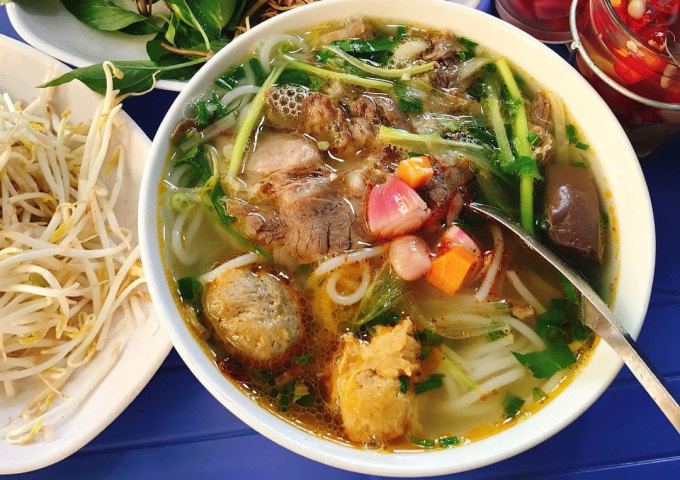 Four famous noodle dishes of Hue