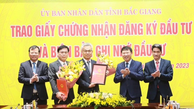 Bac Giang gets two FDI projects worth US$760 million