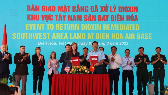 USAID returns dioxin remediated land at Bien Hoa airbase
