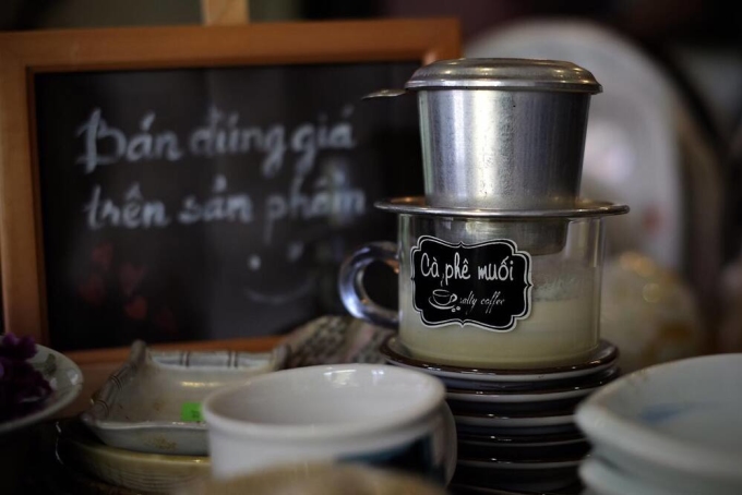 Delicious salted coffee addresses in Hue