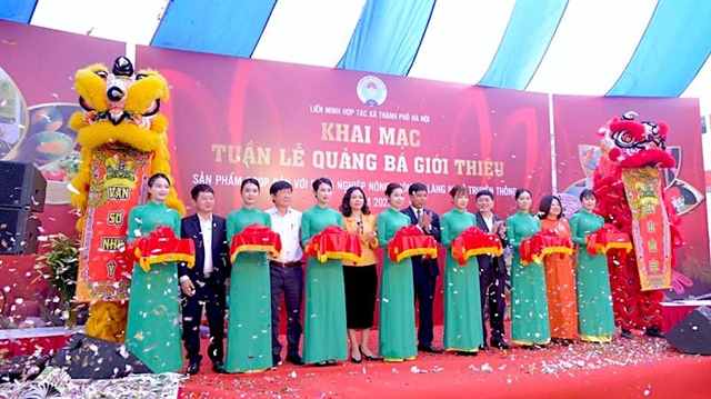 Hanoi hosts a week-long exhibition showcasing OCOP farm products.