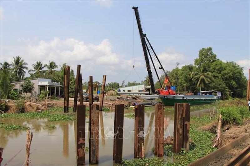 Sand shortage seen affecting Can Tho-Ca Mau expy project