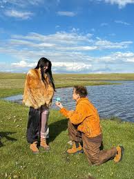 Quỳnh Anh Shyn Engaged by Stylist Nam Phùng in Kyrgyzstan