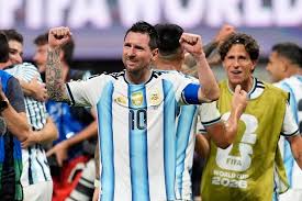Argentina National Football Team Supports Flood Victims in China