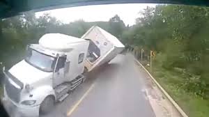 Cause of Container Truck Accident at Curve Revealed
