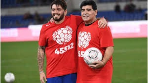 Diego Maradona Jr. Reflects on Historic Match Against England