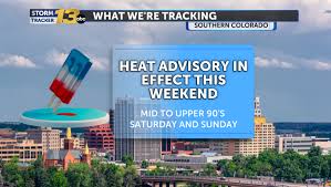 Hot Weekend Ahead with Isolated Storms in High Country