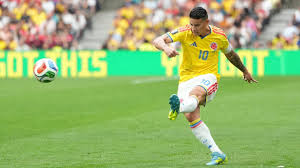 James Rodriguez Matches Ospina's Record for Colombia Appearances
