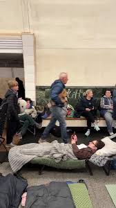 Kyiv’s Subway Transforms into a Refuge Amid Ongoing Conflict