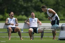 Messi's Relaxed Training Ahead of World Cup Final Against Spain