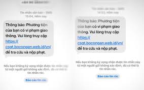 Police Warn Citizens About SMS Scam Posing as Traffic Violations