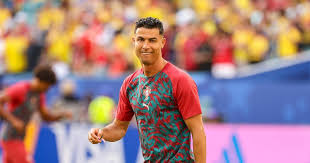 Portugal Players Warm Up Ahead of Croatia Match