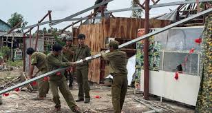 Pregnant Woman Injured by Tornado in Cà Mau