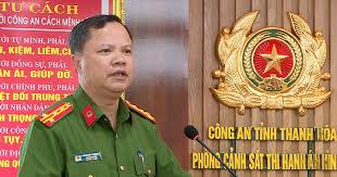 Proposal for Awarding Medal to Deputy Director of Thanh Hoa Police