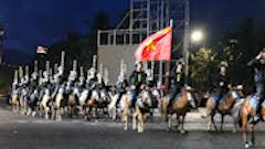 Specialized Motorcycles and Cavalry Train Overnight in Da Nang