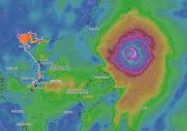 Super Typhoon Ba Vi Affects East Sea with Strong Winds