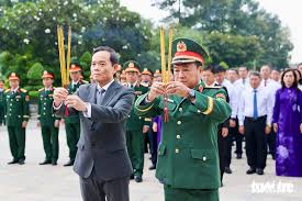 Trần Lưu Quang and HCMC Leaders Honor Fallen Heroes on July 27