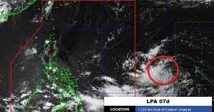Tropical Depression Near the East Sea Strengthening Rapidly