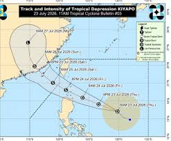 Tropical Depression Noul Expected to Impact the South China Sea
