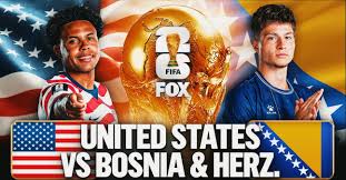 USA Faces Bosnia and Herzegovina in FIFA World Cup 2026