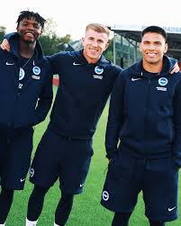 Brighton Players Gift Tickets and Warm Gear to Fans in Norway