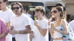Brooklyn Beckham and Nicola Peltz Miss David and Victoria in St Tropez