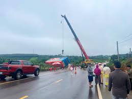 Bus Accident on National Highway 19 Causes Casualties