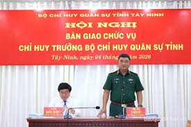 Colonel Tran Van Cu Appointed Commander of Tay Ninh Military Command