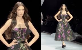 Đặng Văn Lâm's Sister Shines on the Catwalk