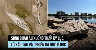 Drought Reveals Historical Sites Along the Danube River