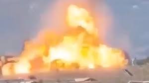 Explosion at Italian Ammunition Factory Near Rome
