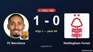 FC Barcelona Takes Early Lead Against Nottingham Forest