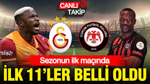 Galatasaray Faces Çorum FK in Süper Lig Opener