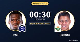 Inter and Real Betis Clash in Goalless Friendly Match