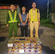 Man Arrested for Smuggling 102 kg of Fireworks in Vietnam