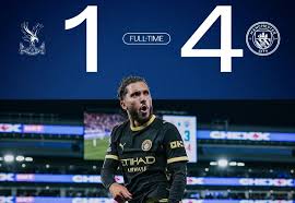 Man City Triumphs Over Crystal Palace 4-1 in Premier League