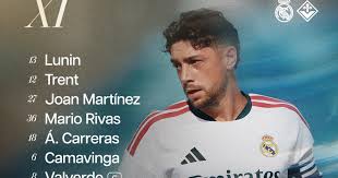 Mourinho's First Starting XI at Real Madrid Features Valverde as Captain