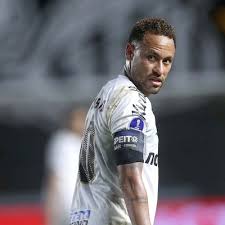 Neymar Celebrates Santos' Copa Sudamericana Qualification