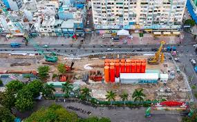 Progress on Metro Line 2 in Ho Chi Minh City After 7 Months
