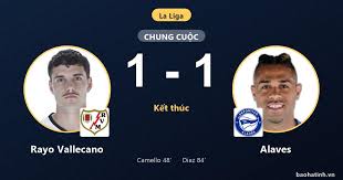 Rayo Vallecano and Alaves Share Points in 1-1 Draw