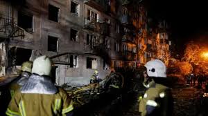 Russian Missile Strikes on Kyiv Result in Multiple Casualties
