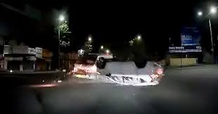 Seven-Seater Car Overturns After Collision, Nine Injured in Ba Ria