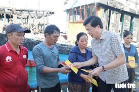 Support Provided to Fishermen After Boat Fire