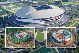 Thai Media Amazed by Rapid Construction of Vietnam's PVF Stadium