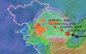 Tropical Depression Approaches Hai Phong and Quang Ninh, Heavy Rain Expected