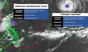 Tropical Depression Luis to Hit Land with Heavy Rainfall